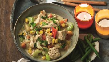 turkey and corn chowder