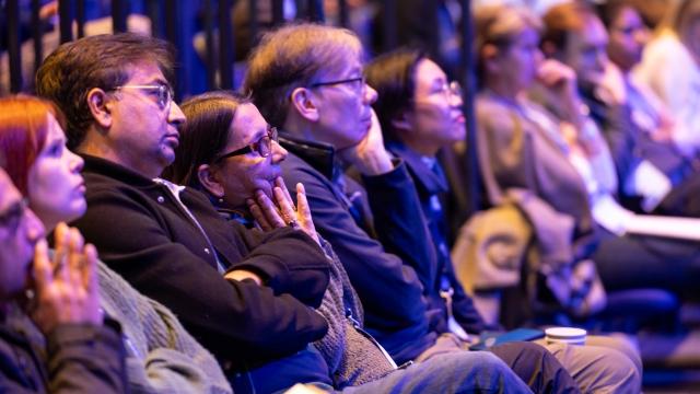 seated audience Diabetes UK Professional conference