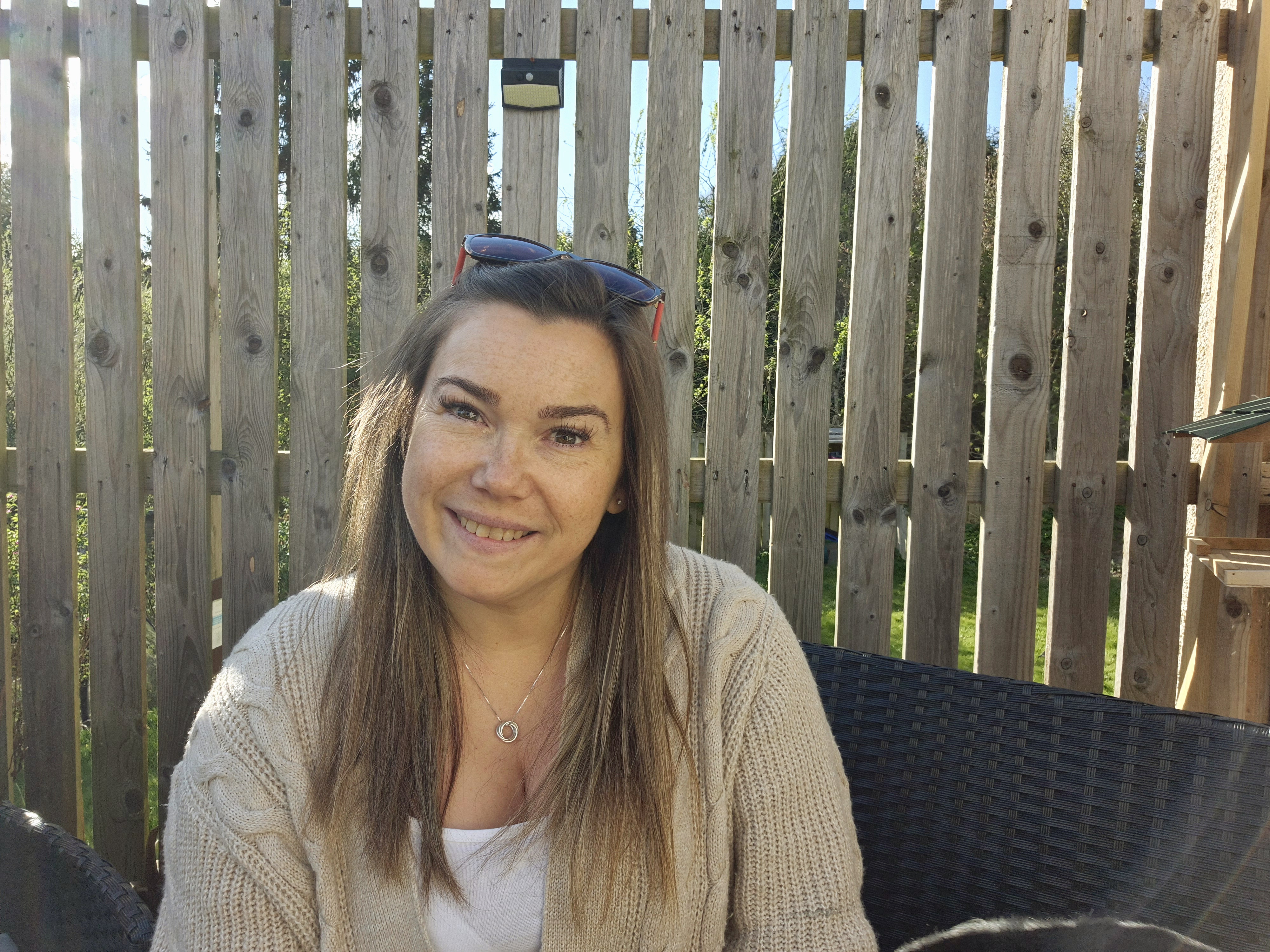 Picture of a woman smiling