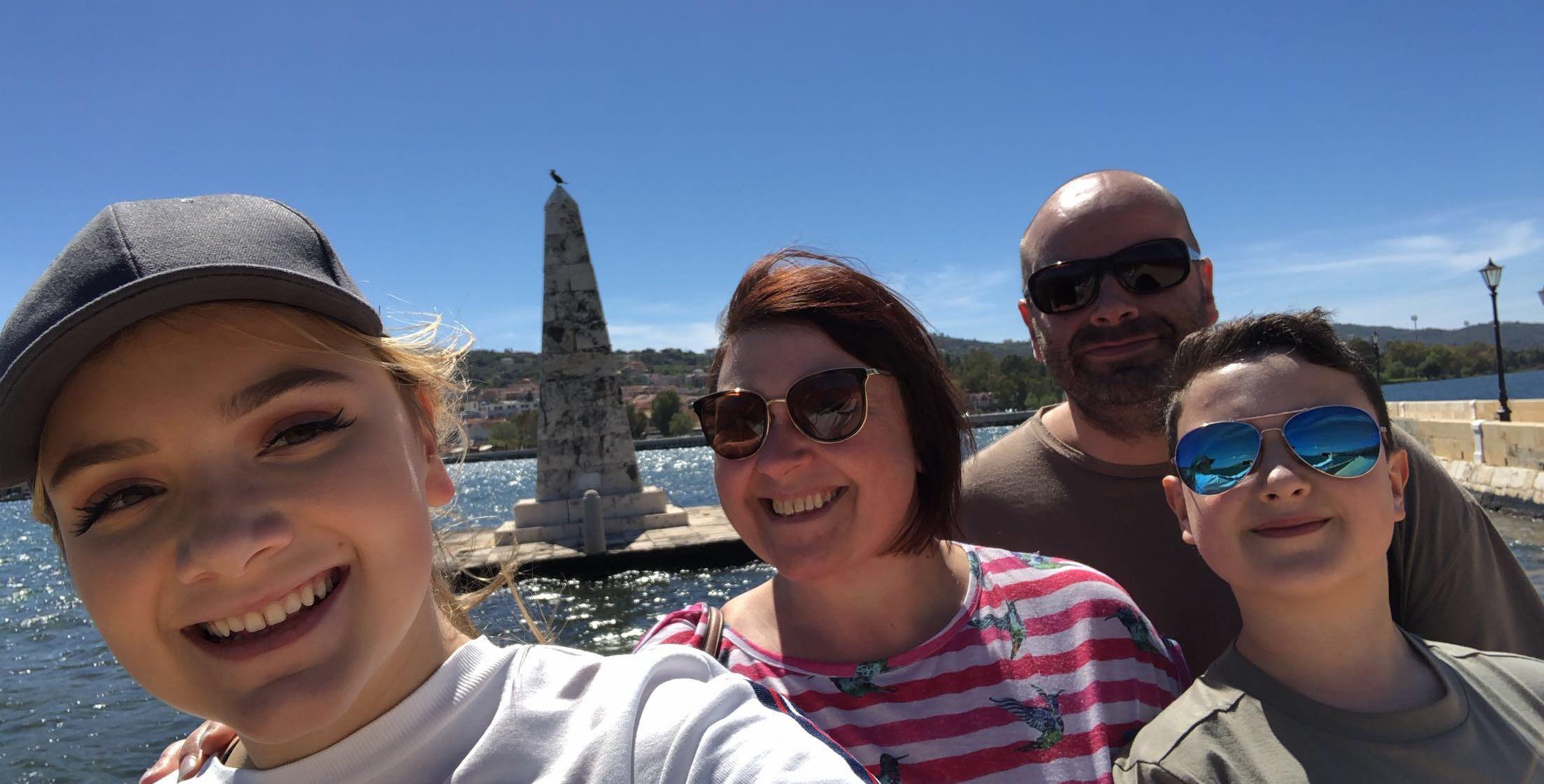 Tracy and her family