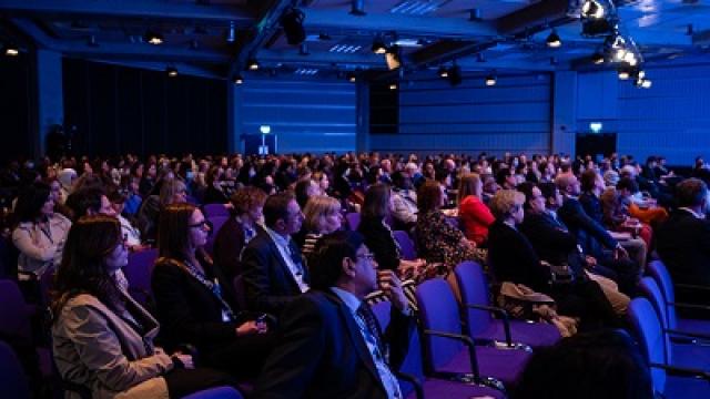 Audience watching lecture
